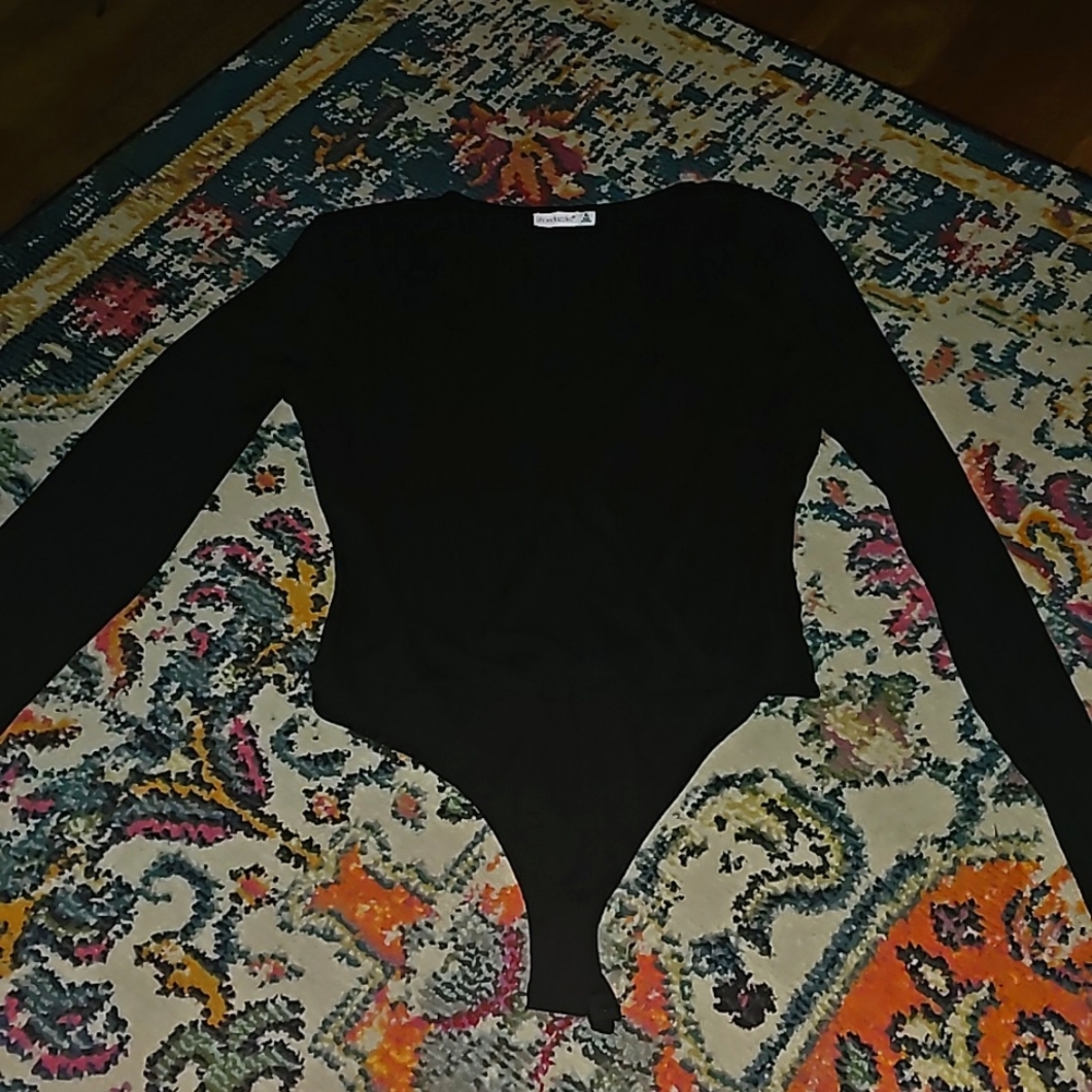Pinstripe Bodysuit